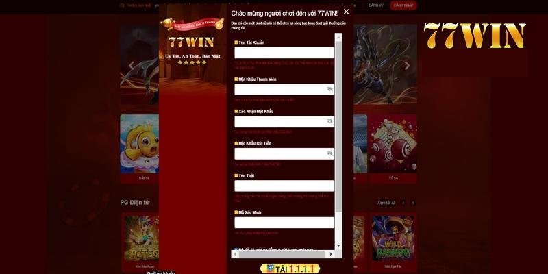 Hướng dẫn đăng ký chơi Xổ số online tại Xổ số 77win